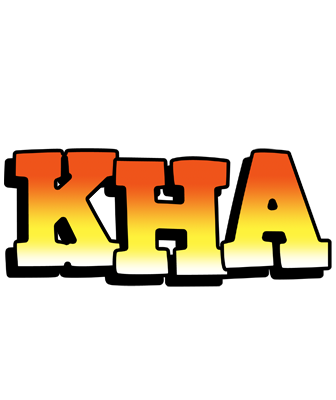 Kha sunset logo