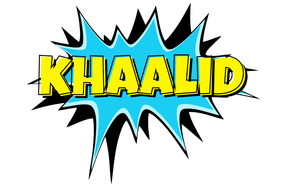 Khaalid amazing logo