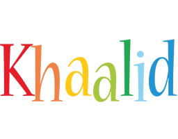 Khaalid birthday logo