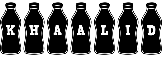 Khaalid bottle logo