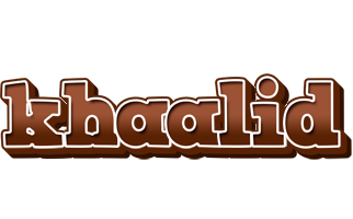 Khaalid brownie logo