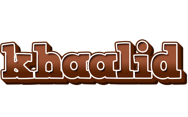 Khaalid brownie logo
