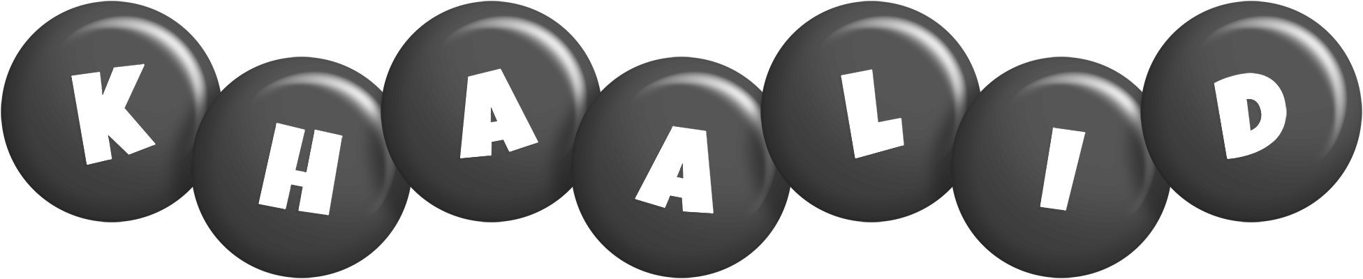 Khaalid candy-black logo