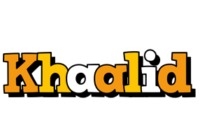 Khaalid cartoon logo