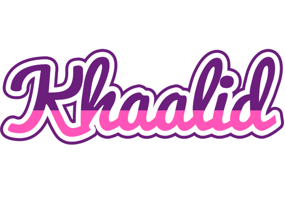Khaalid cheerful logo