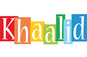 Khaalid colors logo