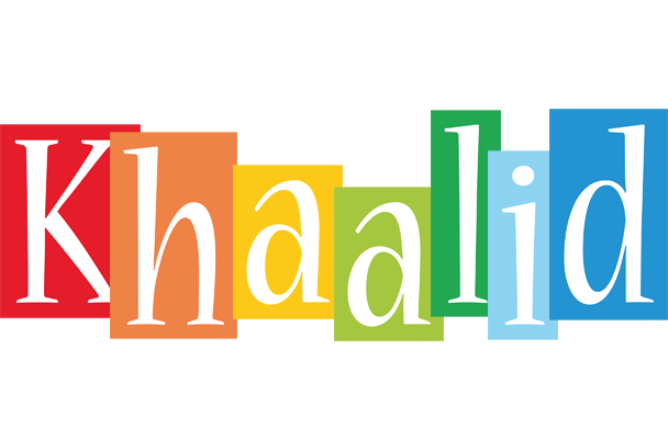 Khaalid colors logo