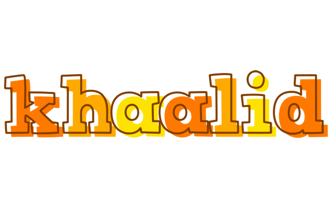 Khaalid desert logo