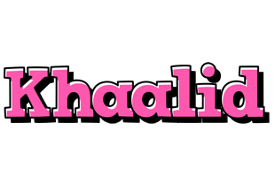 Khaalid girlish logo