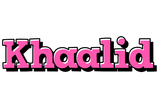 Khaalid girlish logo
