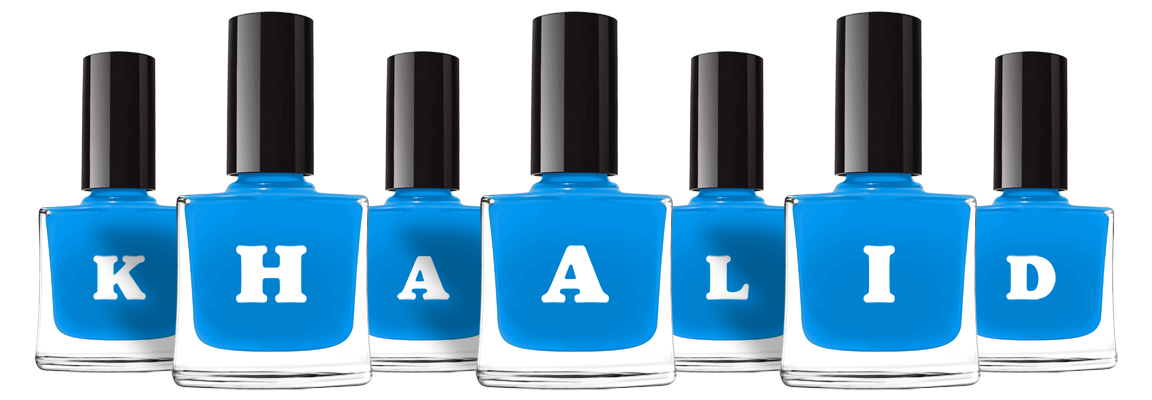Khaalid glossy logo