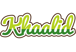 Khaalid golfing logo