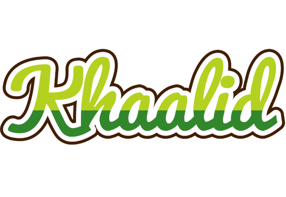 Khaalid golfing logo