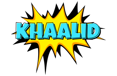 Khaalid indycar logo