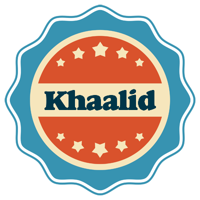 Khaalid labels logo