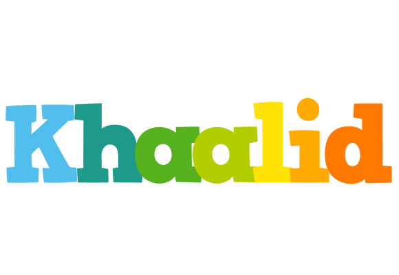 Khaalid rainbows logo