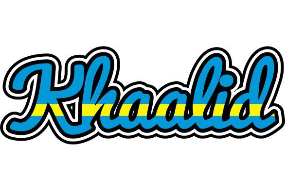 Khaalid sweden logo