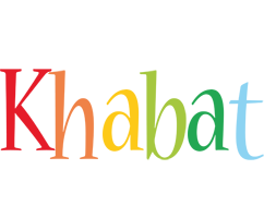 Khabat birthday logo