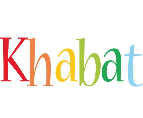 Khabat birthday logo