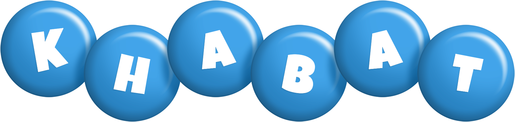 Khabat candy-blue logo