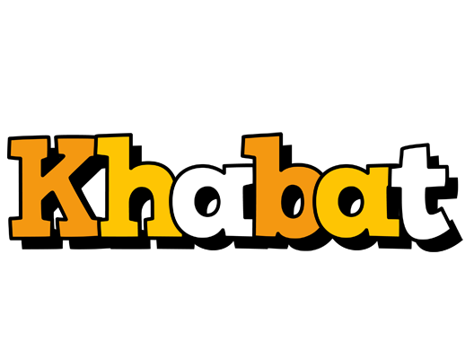 Khabat cartoon logo