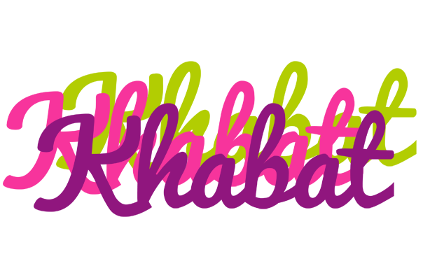 Khabat flowers logo