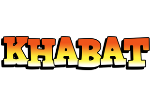 Khabat sunset logo