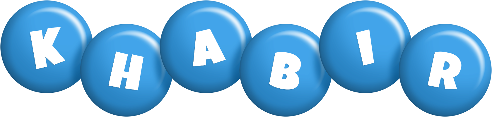 Khabir candy-blue logo