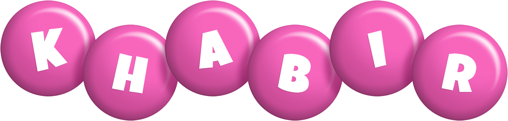 Khabir candy-pink logo