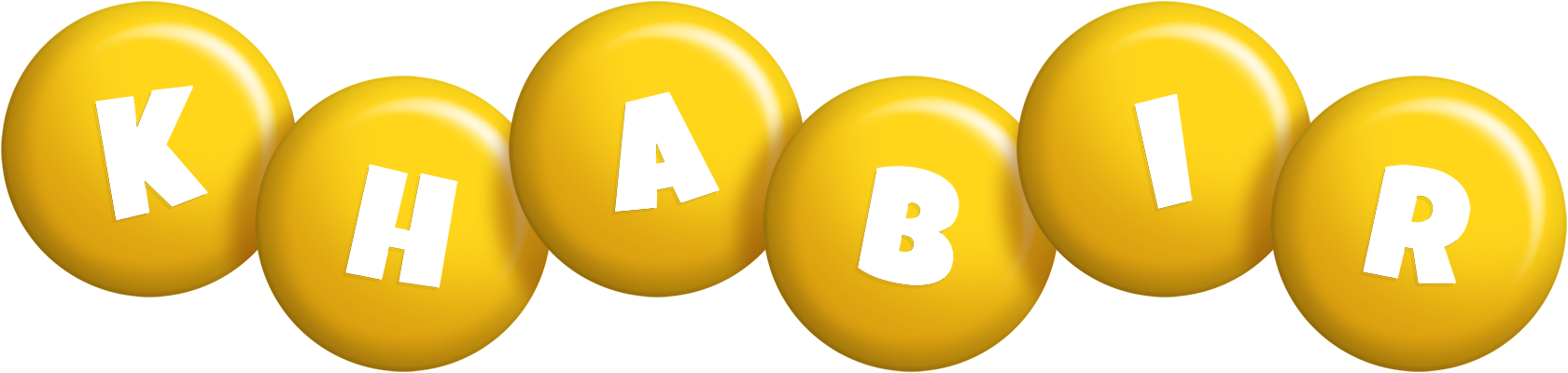 Khabir candy-yellow logo