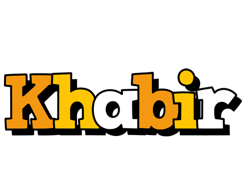 Khabir cartoon logo