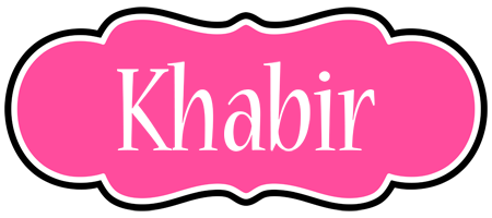 Khabir invitation logo