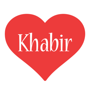 Khabir love logo