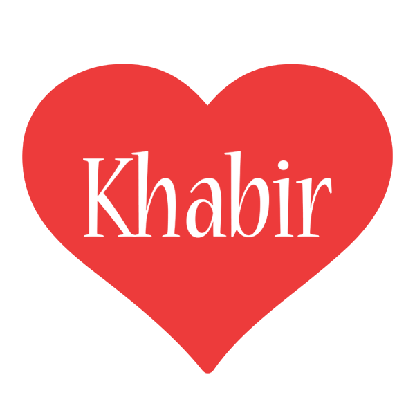 Khabir love logo
