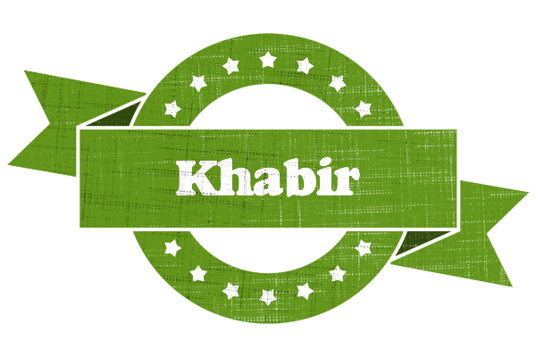 Khabir natural logo