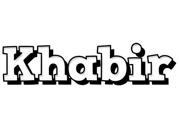 Khabir snowing logo