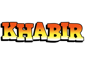 Khabir sunset logo