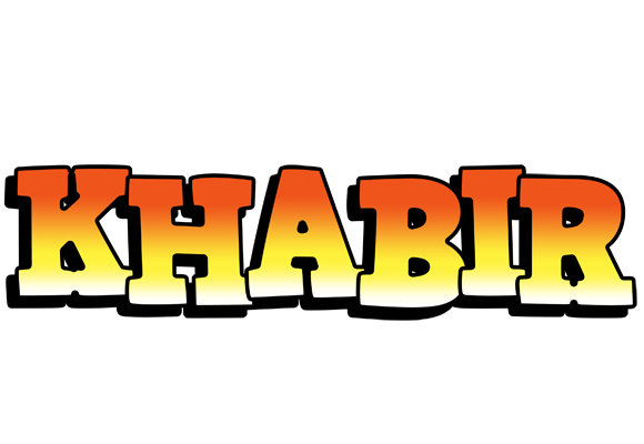Khabir sunset logo