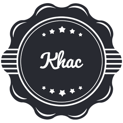 Khac badge logo
