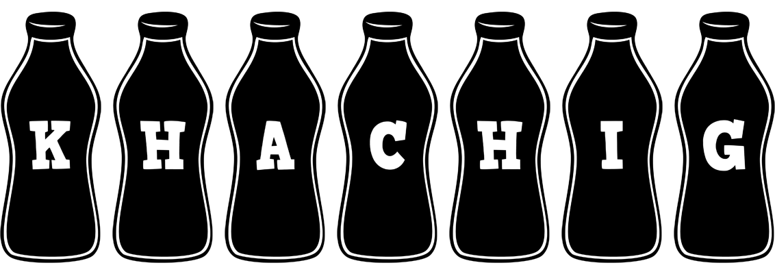 Khachig bottle logo