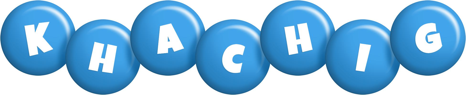 Khachig candy-blue logo
