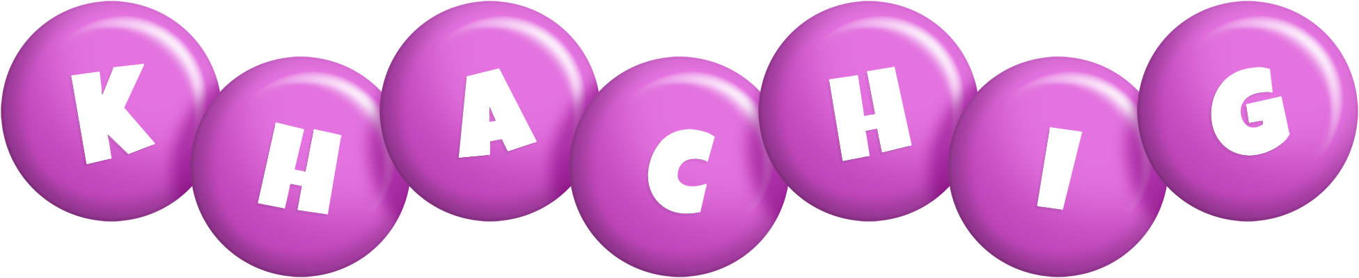 Khachig candy-purple logo