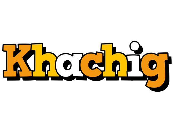 Khachig cartoon logo