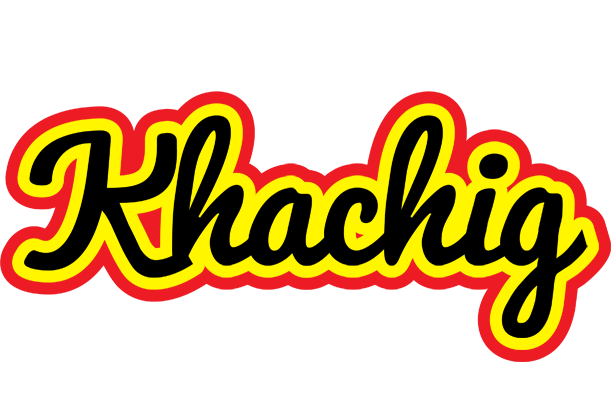 Khachig flaming logo