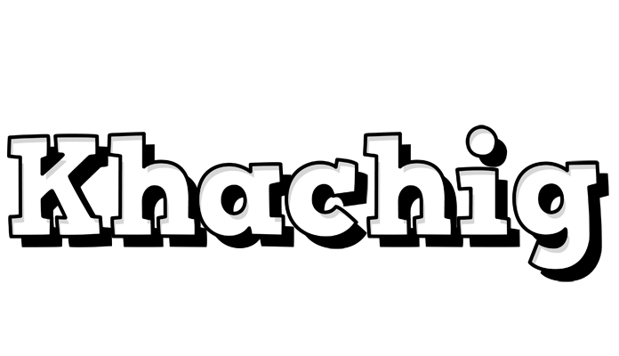 Khachig snowing logo