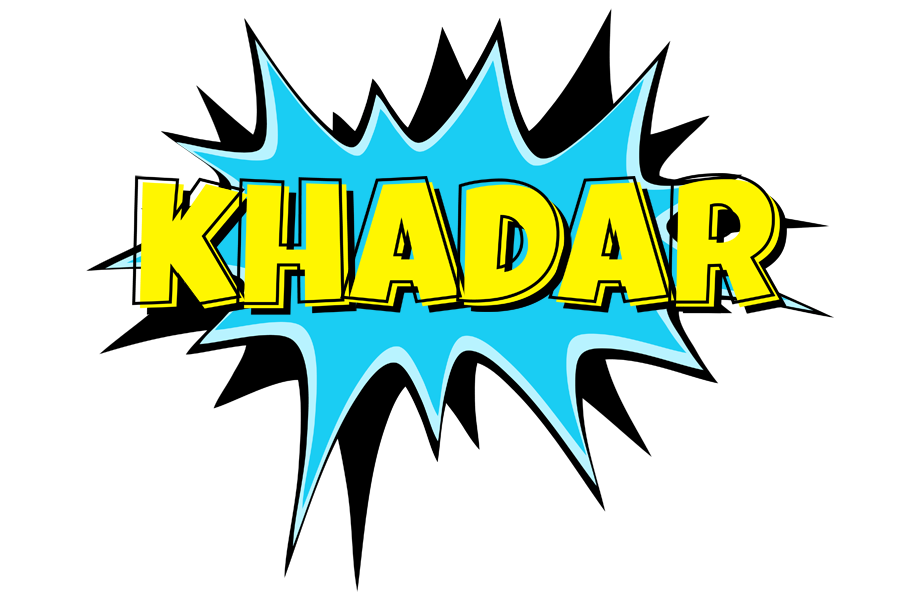 Khadar amazing logo