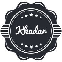 Khadar badge logo