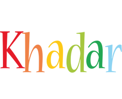 Khadar birthday logo