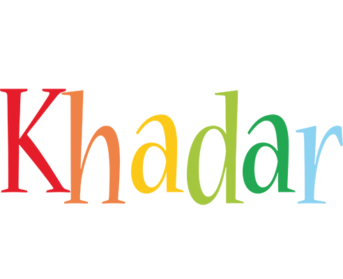Khadar birthday logo