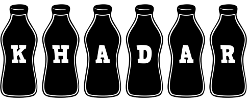 Khadar bottle logo